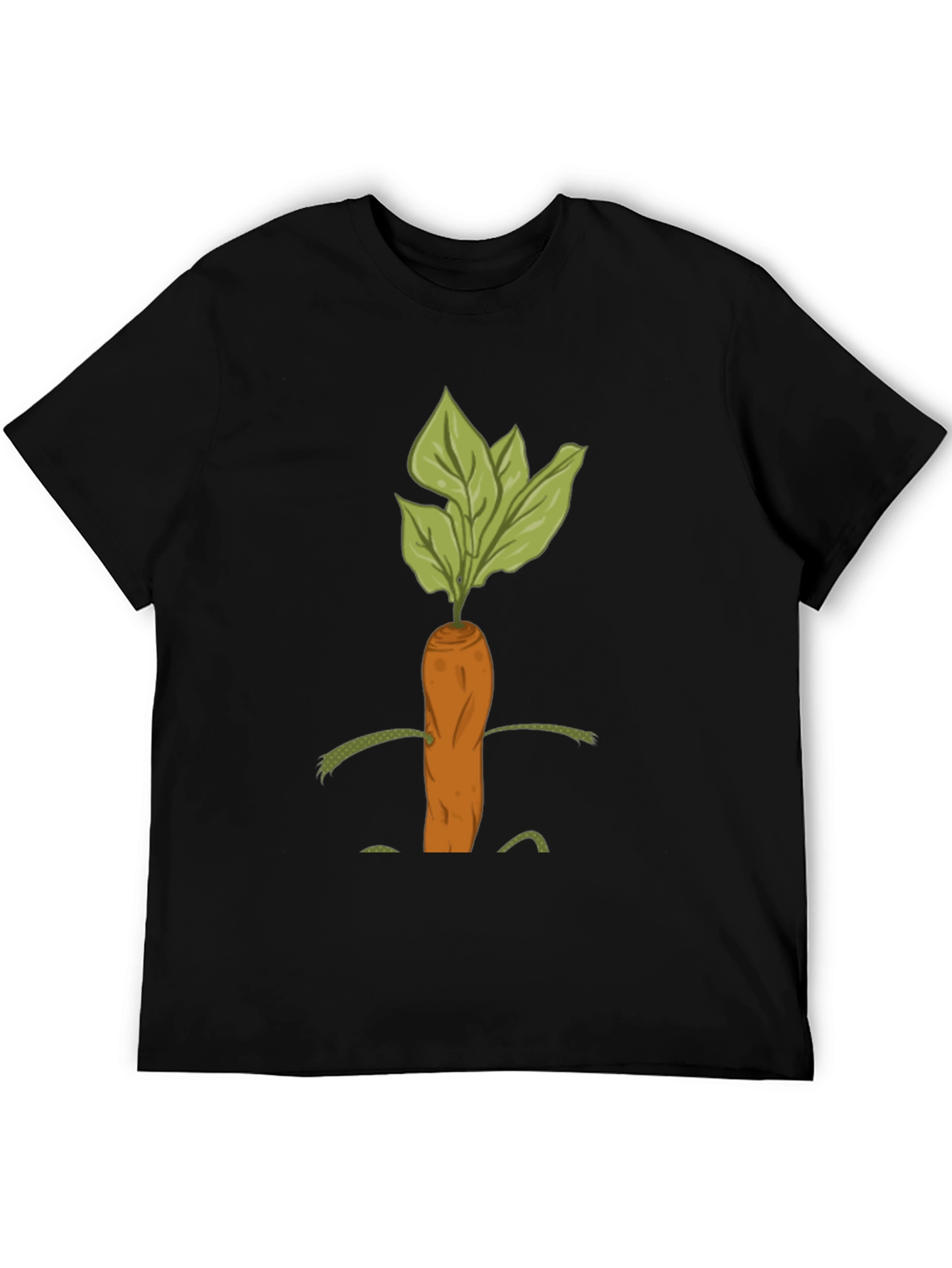 Whimsical Carrot Graphic Tee