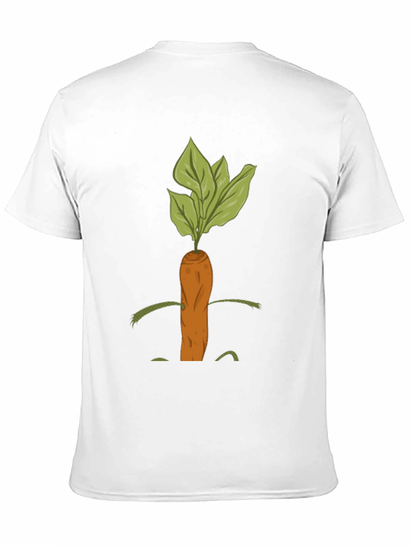 Whimsical Carrot Graphic Tee