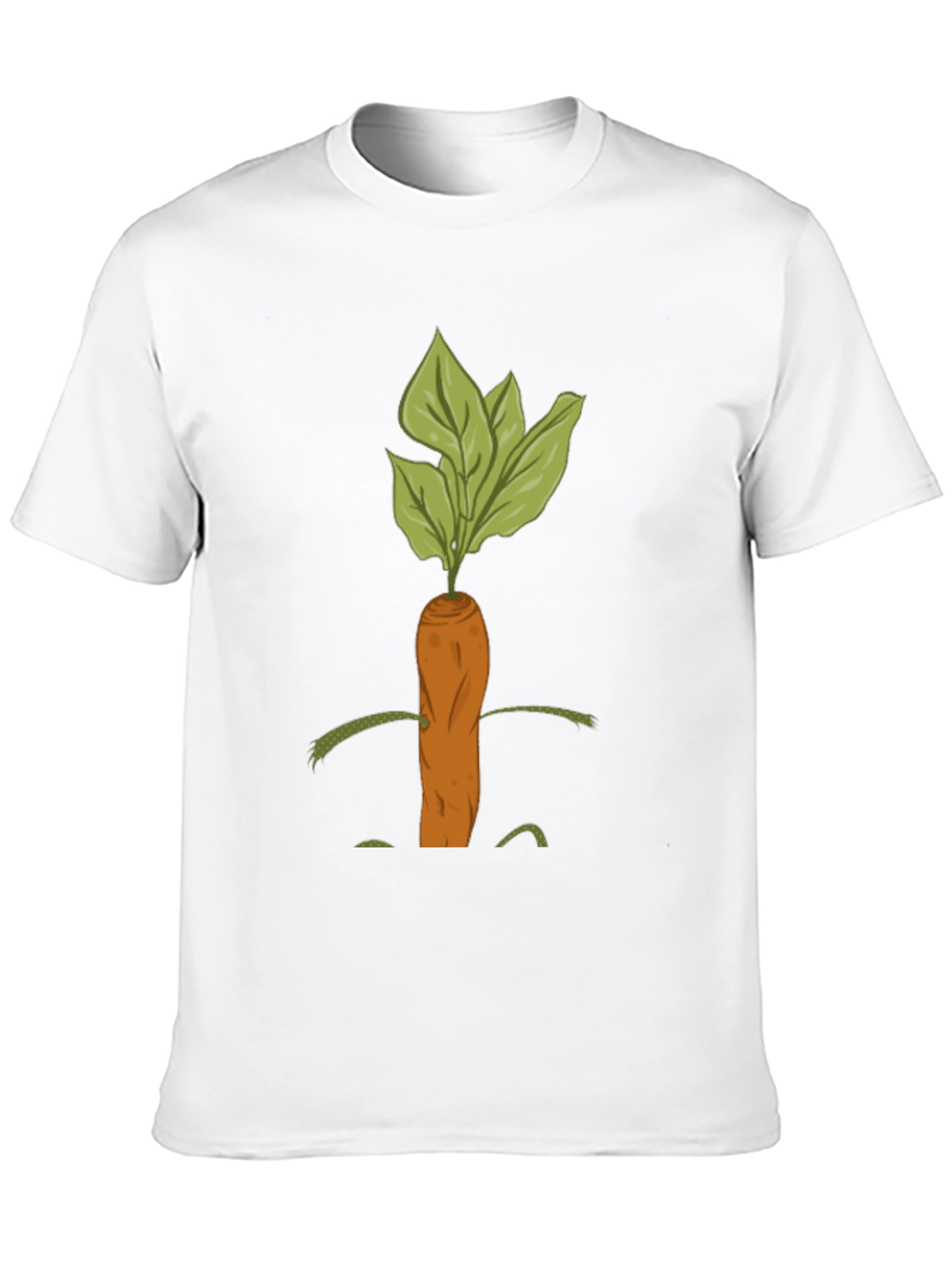 Whimsical Carrot Graphic Tee