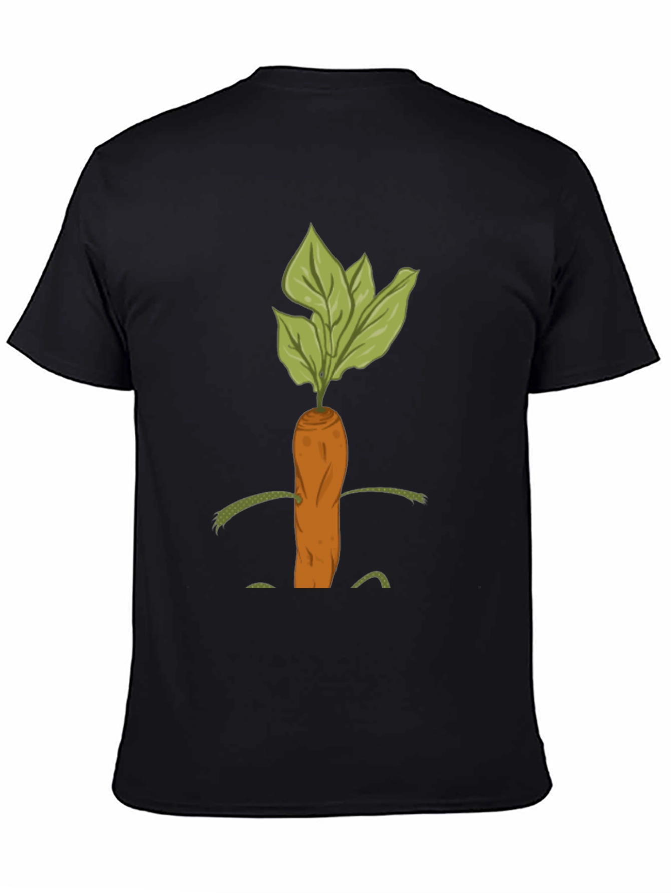 Whimsical Carrot Graphic Tee