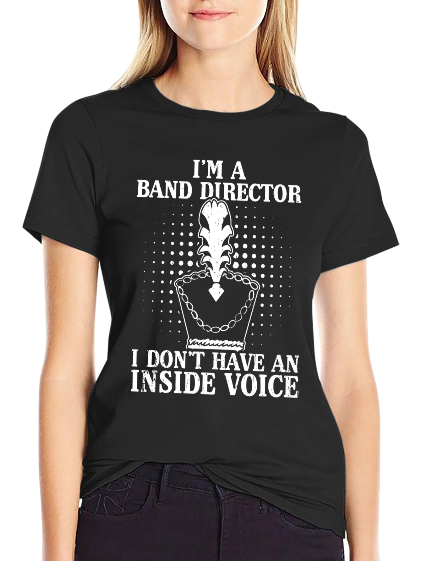 Band Director T-Shirt - No Inside Voice!