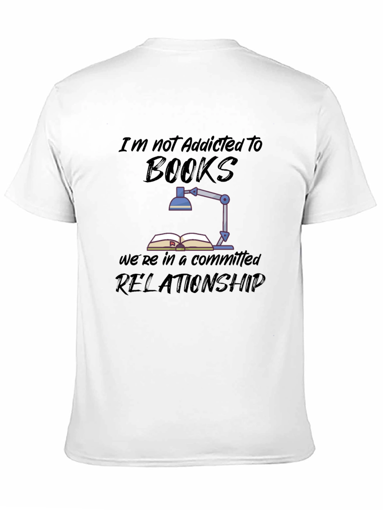 Book Lover T-Shirt - Committed Relationship