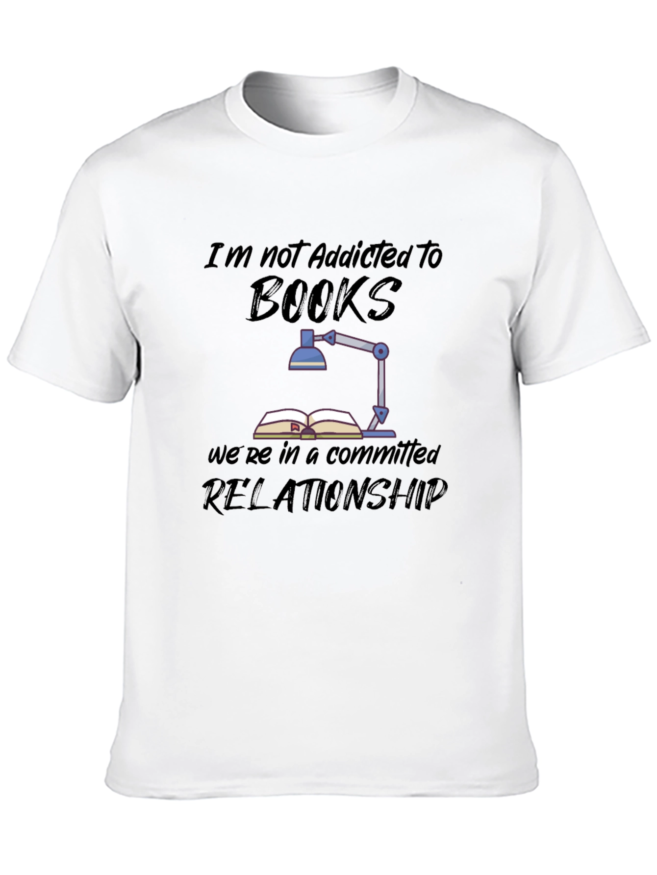 Book Lover T-Shirt - Committed Relationship
