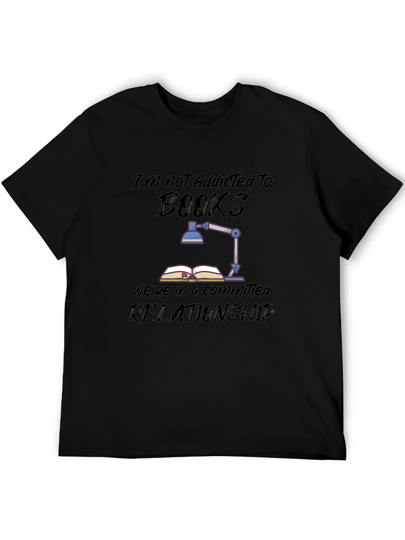 Book Lover T-Shirt - Committed Relationship