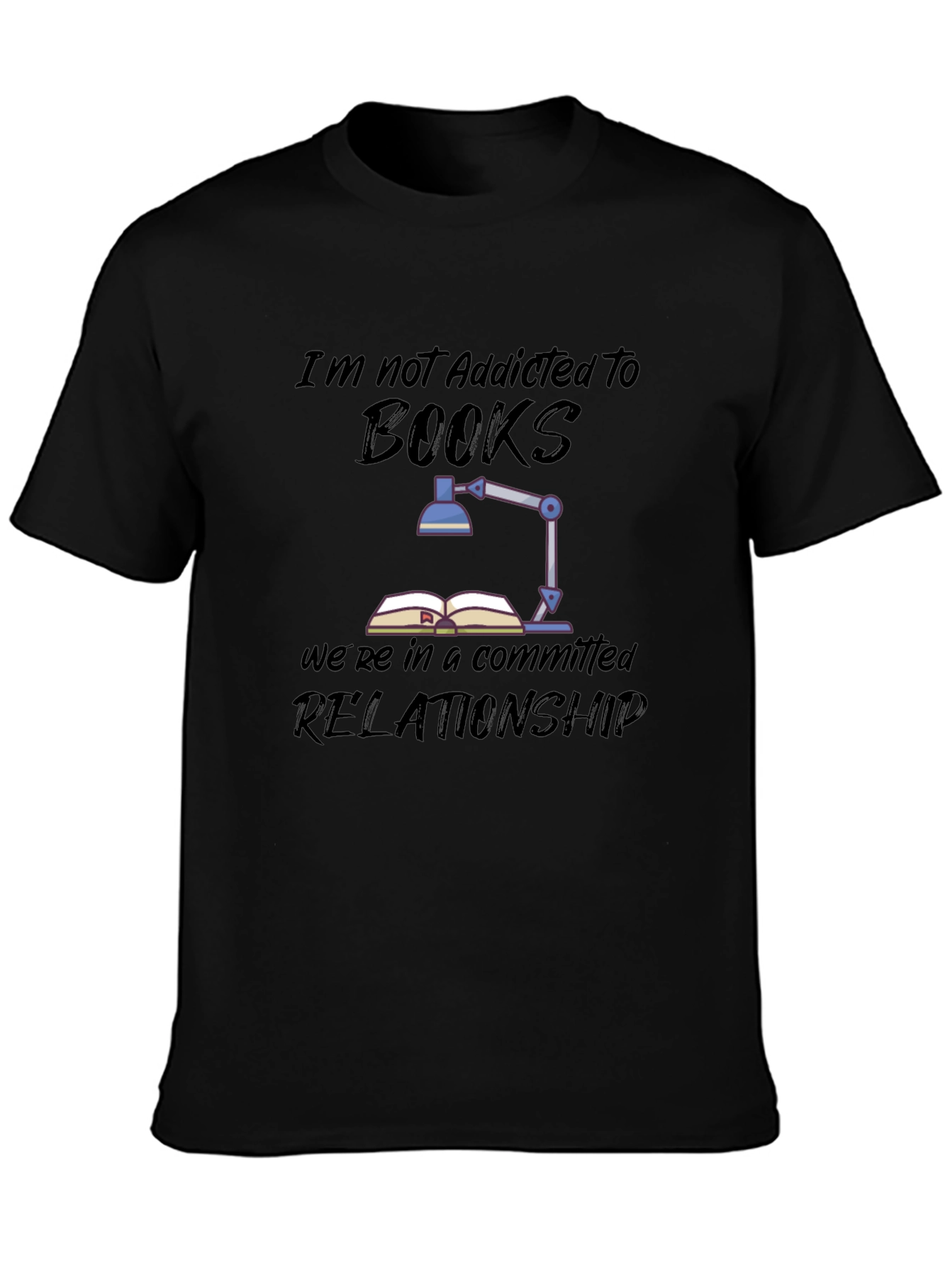 Book Lover T-Shirt - Committed Relationship