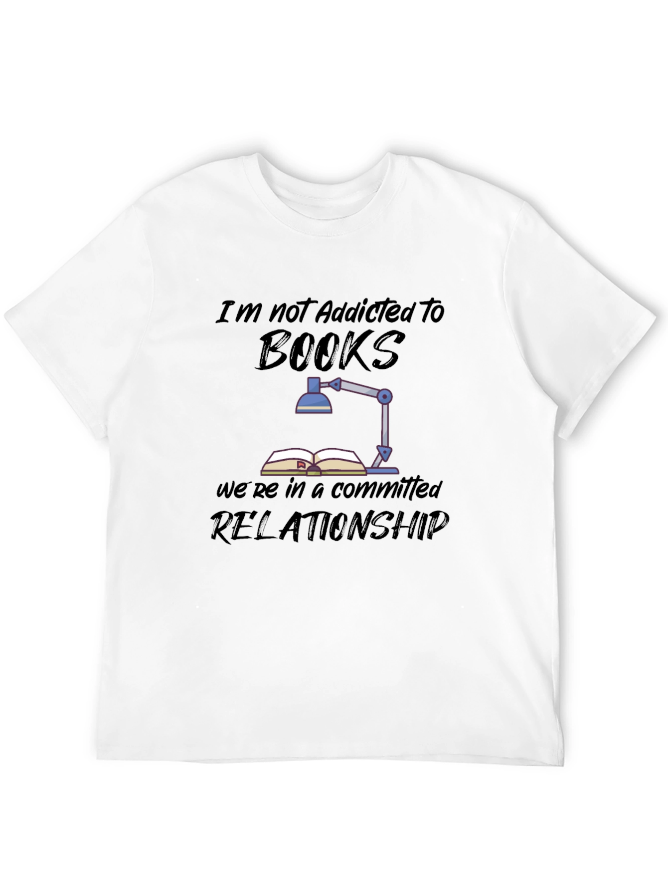 Book Lover T-Shirt - Committed Relationship