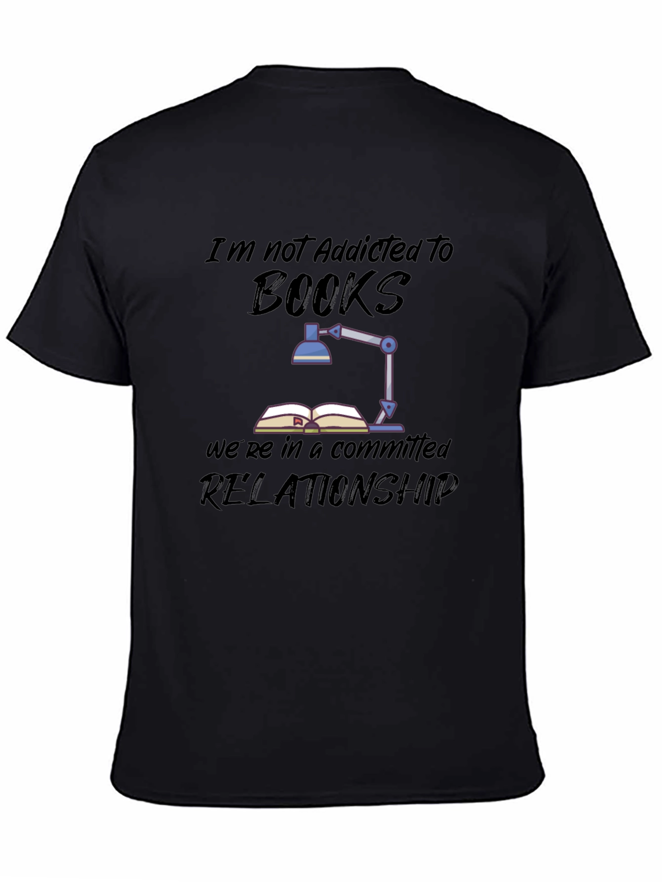 Book Lover T-Shirt - Committed Relationship