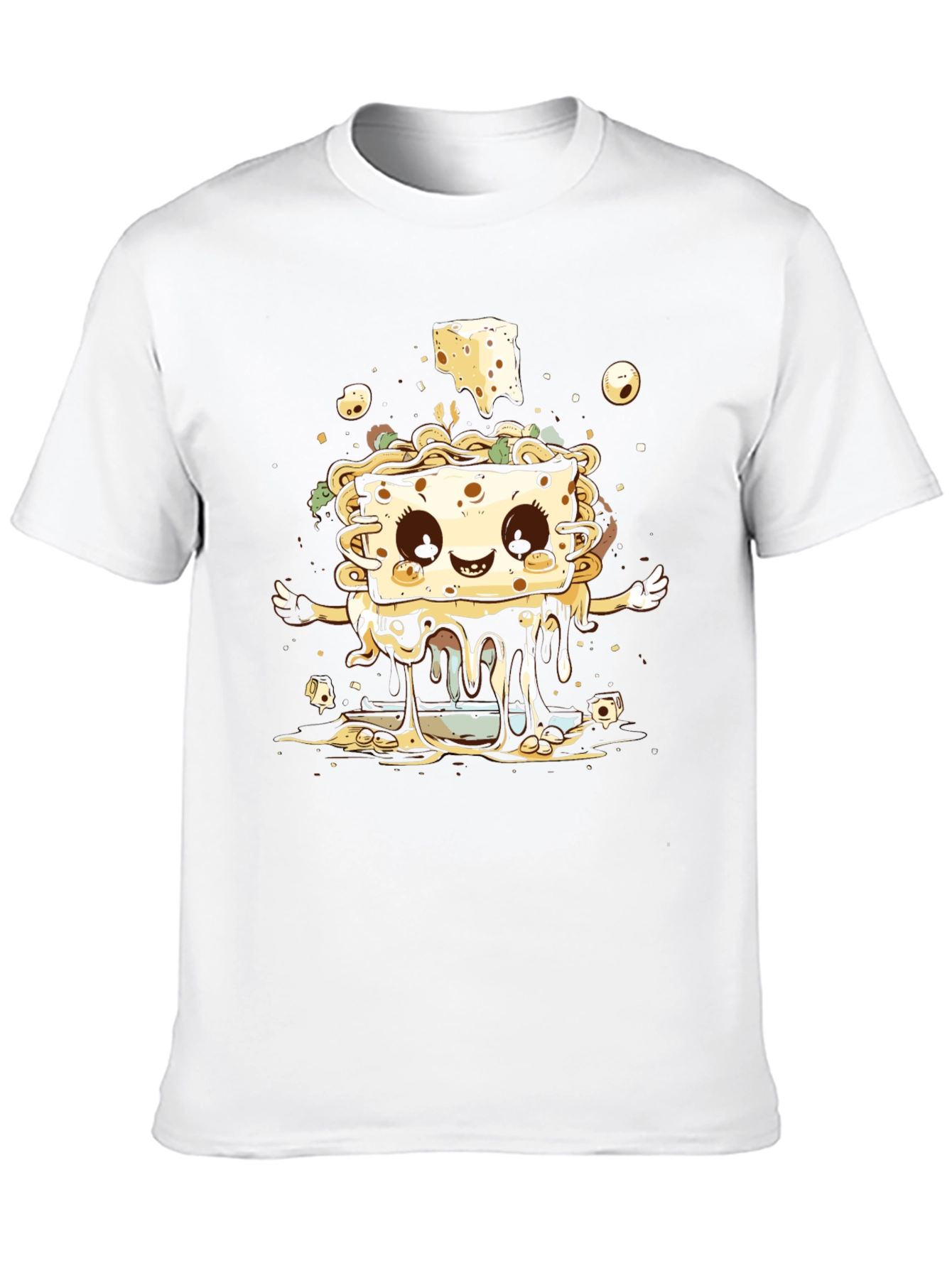 Cute Cartoon Cheese T-Shirt