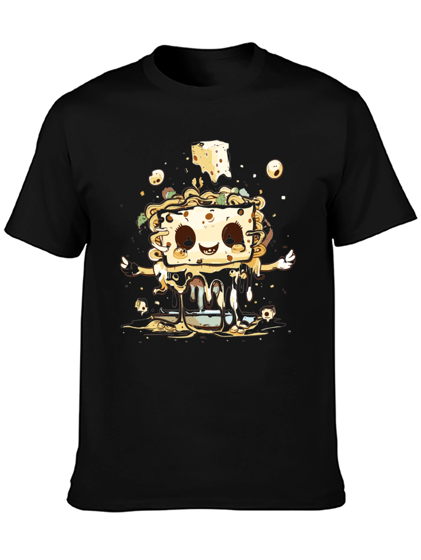 Cute Cartoon Cheese T-Shirt