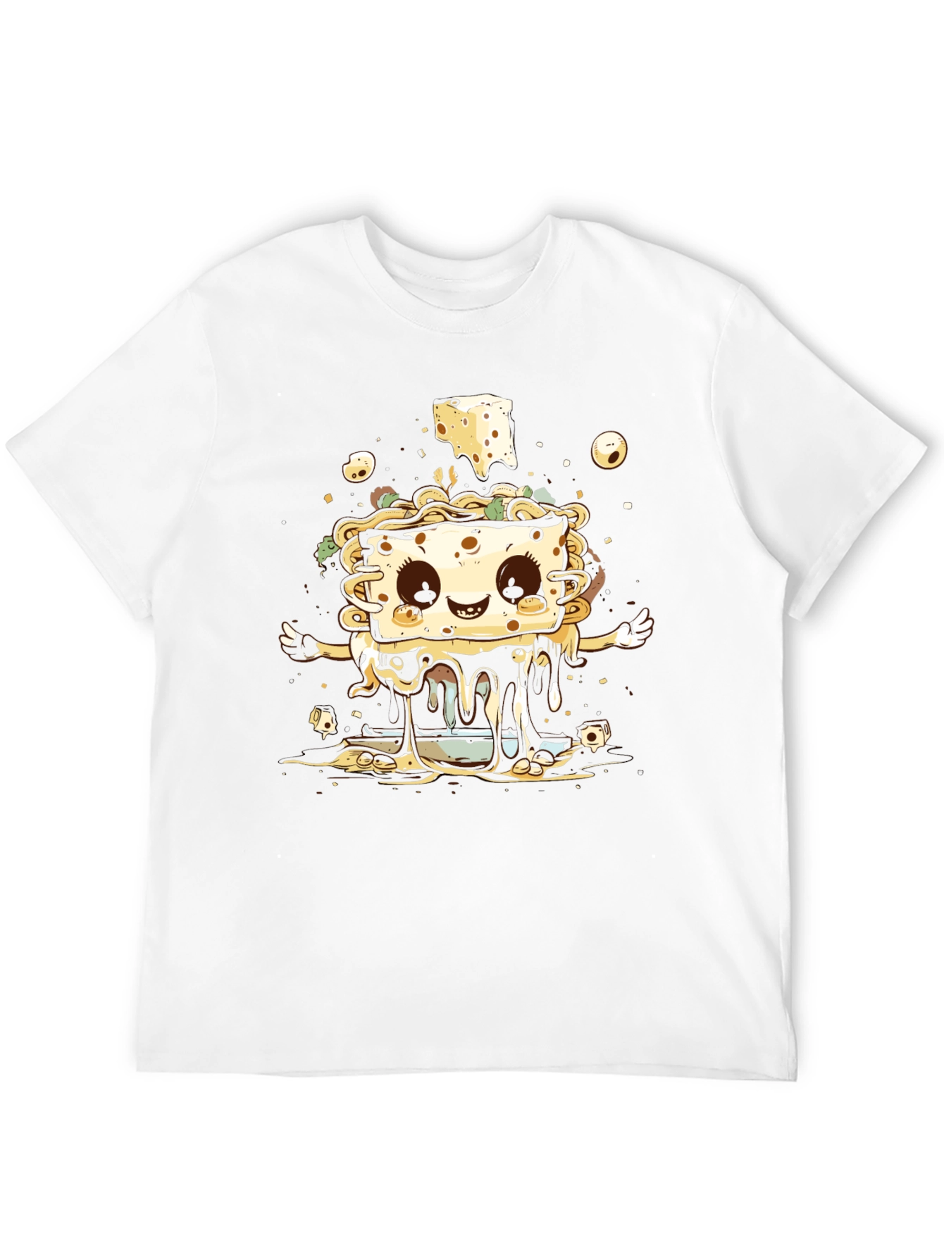 Cute Cartoon Cheese T-Shirt