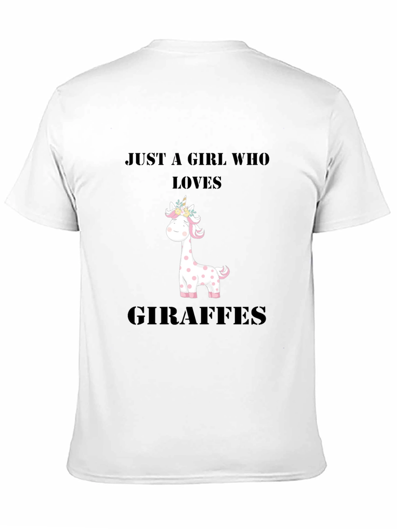 Giraffe Lover T-Shirt - Cute Animal Design