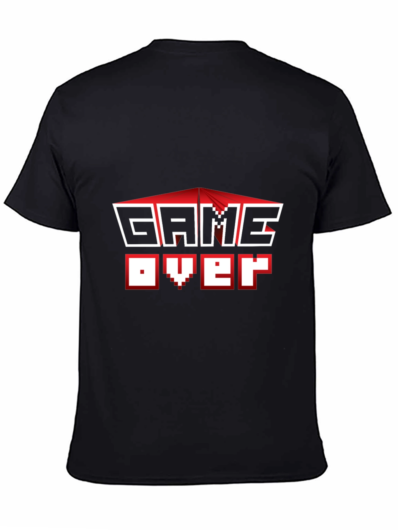 Game Over Graphic T-Shirt - Retro Gamer Style