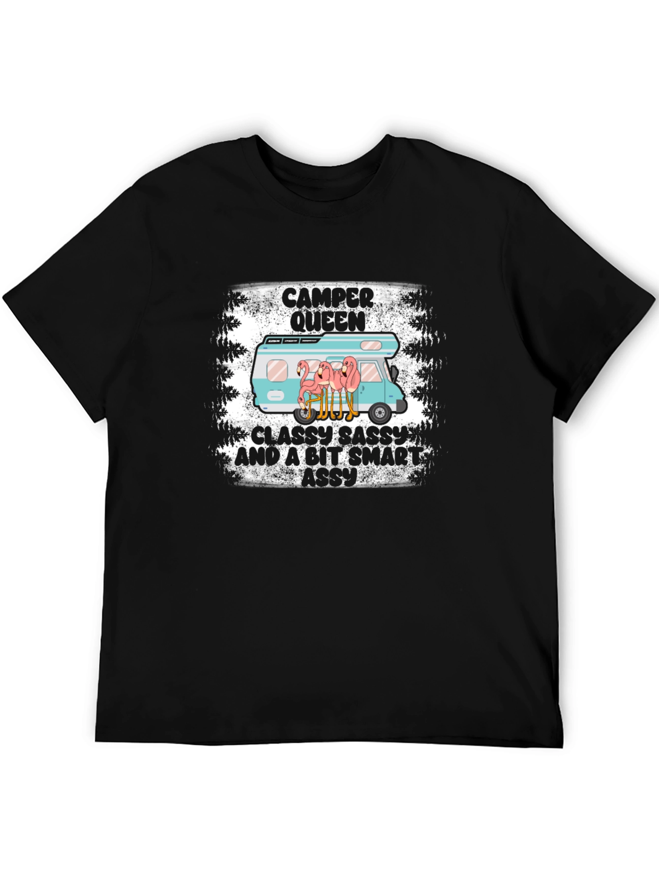 Camper Queen Graphic Tee - Classy Sassy & Smart