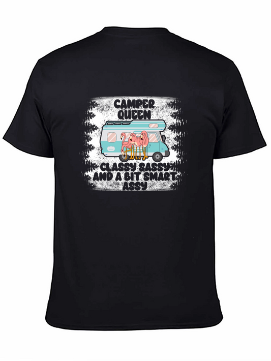Camper Queen Graphic Tee - Classy Sassy & Smart
