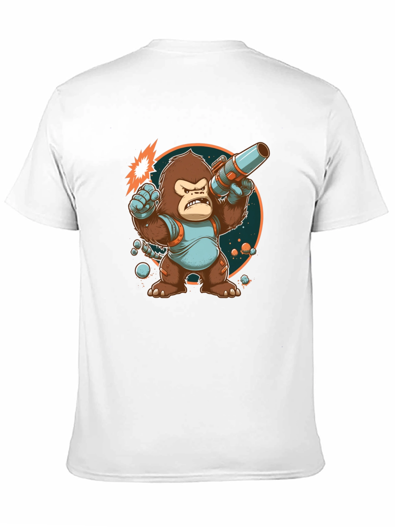 Space Gorilla Graphic T-Shirt