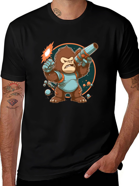 Space Gorilla Graphic T-Shirt