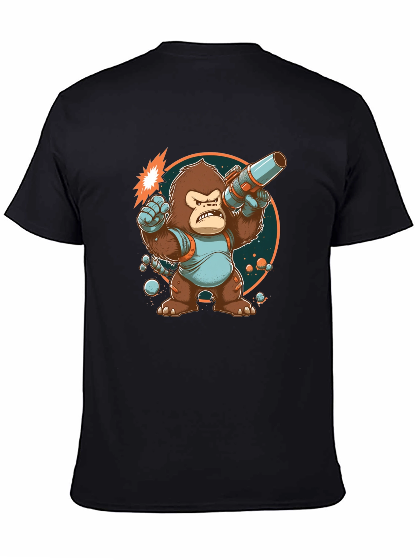 Space Gorilla Graphic T-Shirt