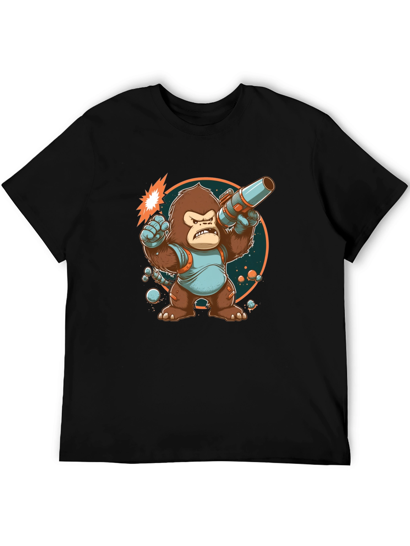 Space Gorilla Graphic T-Shirt