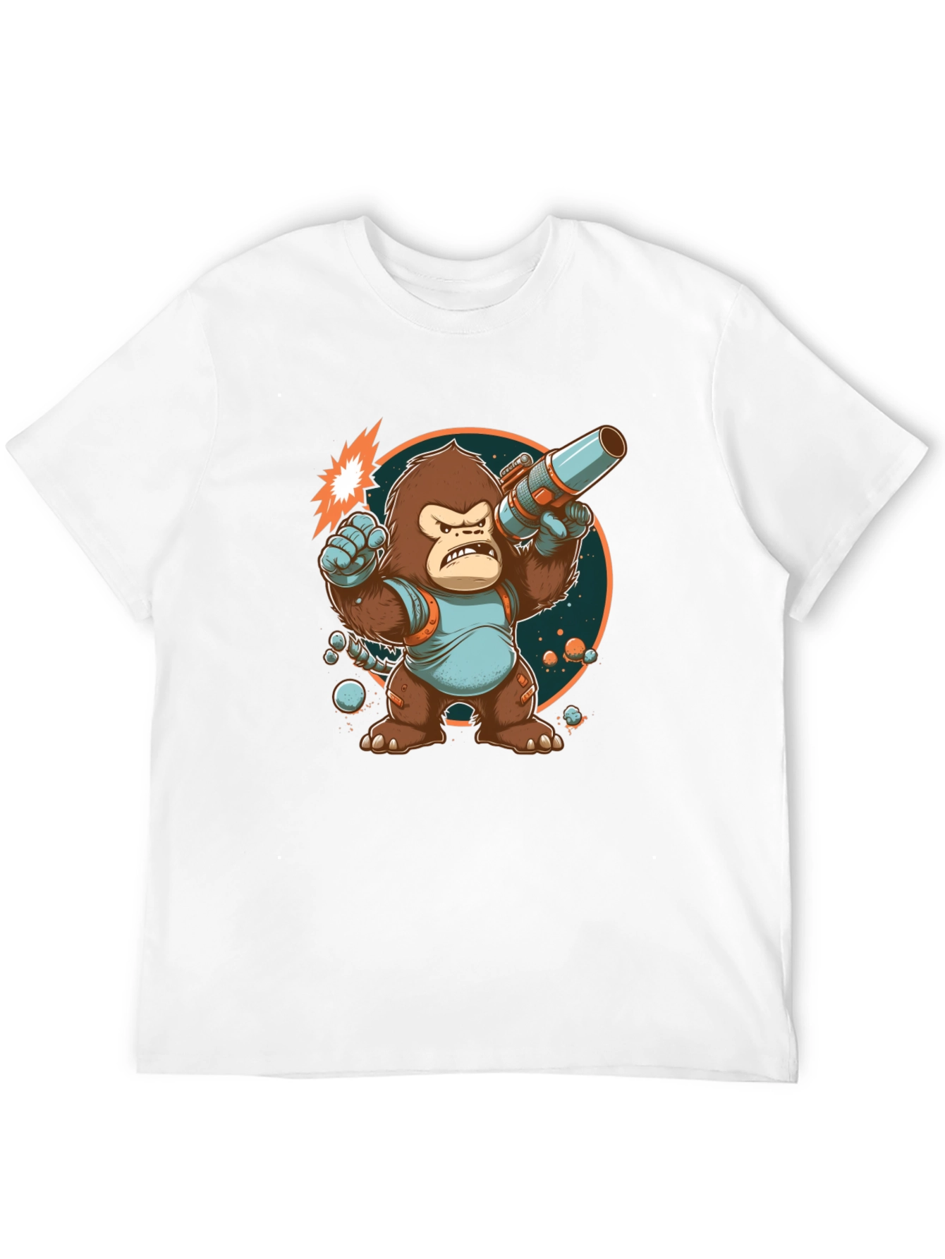 Space Gorilla Graphic T-Shirt