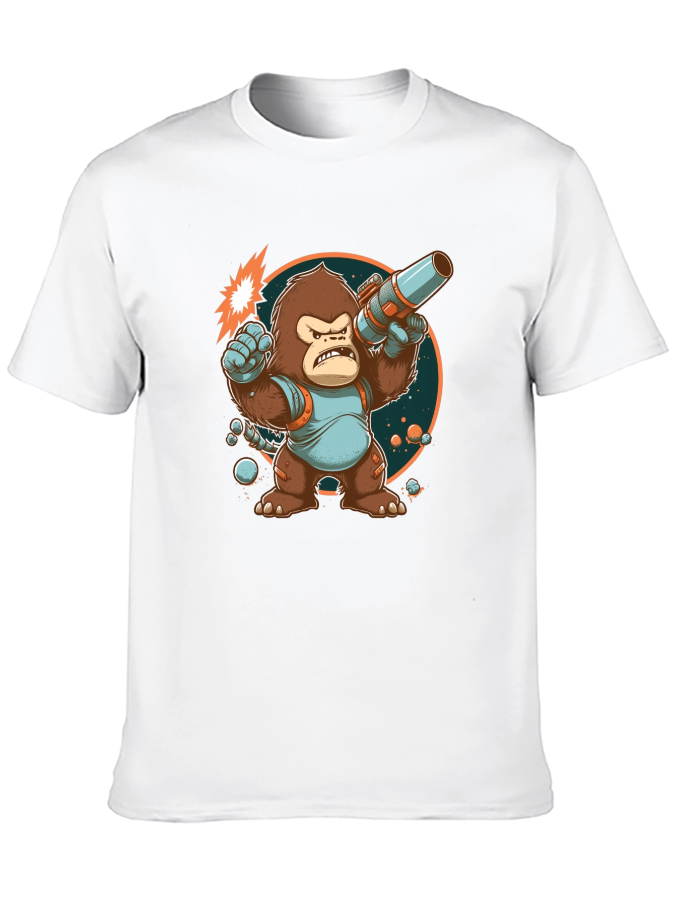Space Gorilla Graphic T-Shirt
