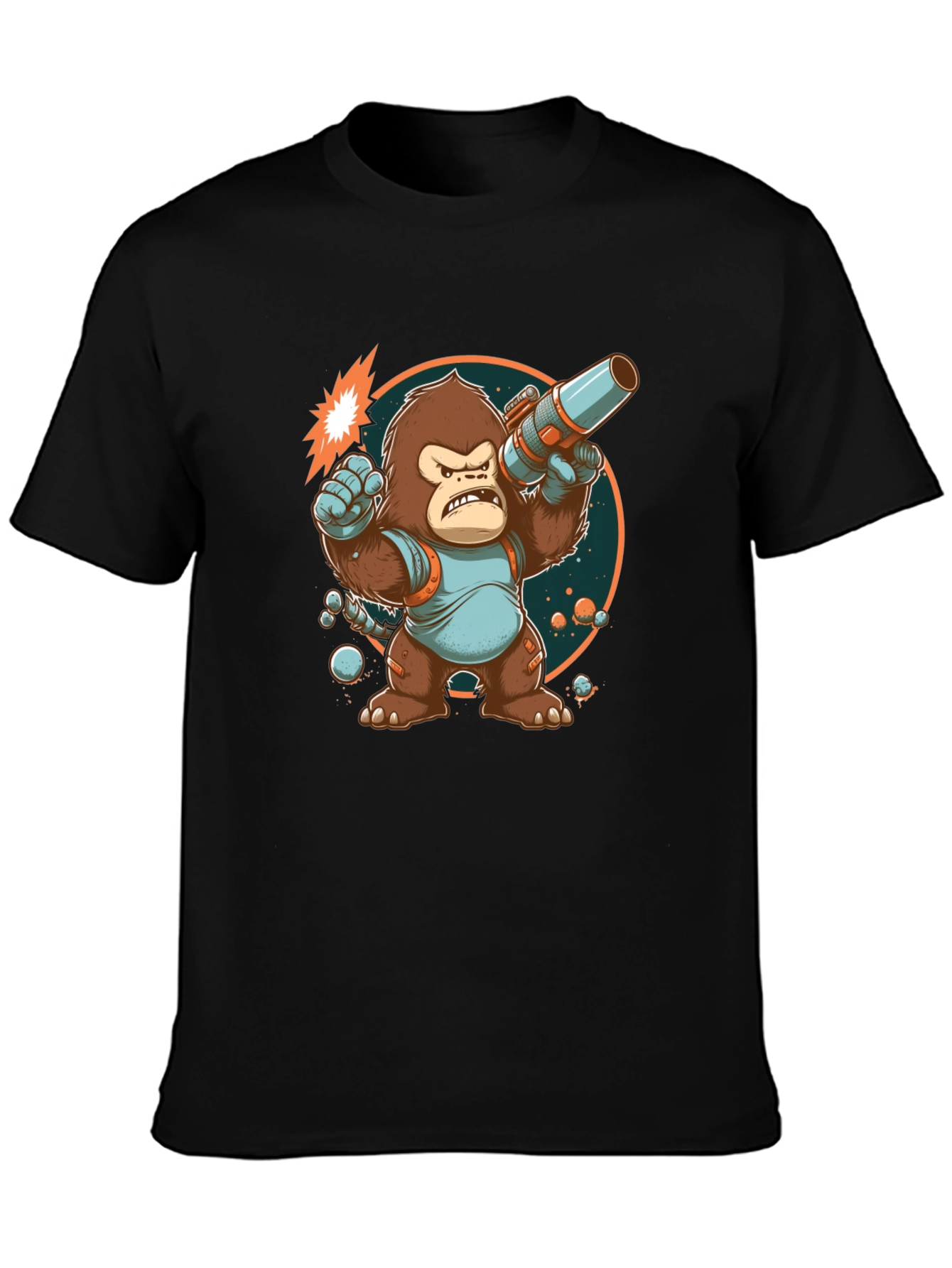 Space Gorilla Graphic T-Shirt