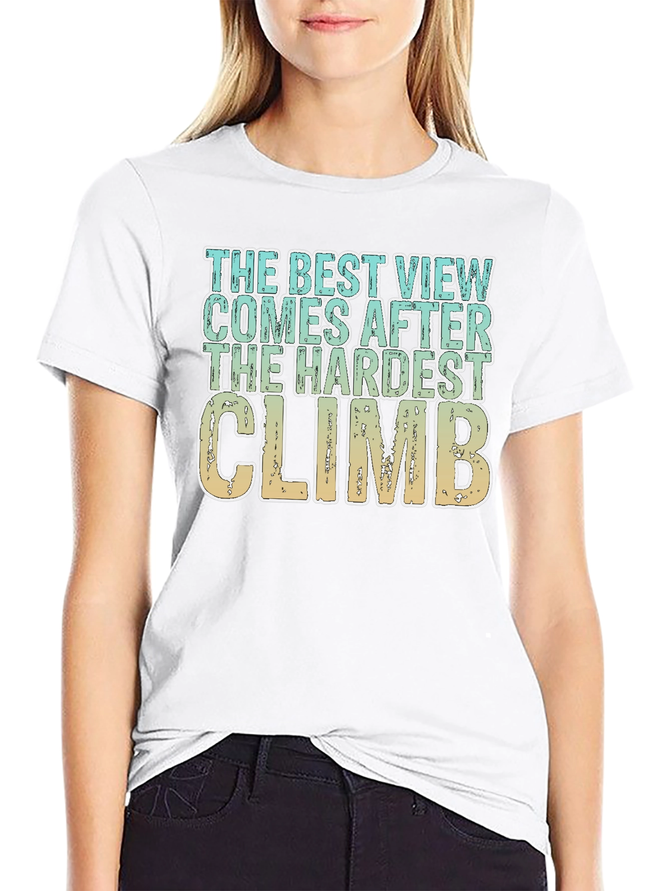 Inspirational Climb Graphic Tee - Unisex