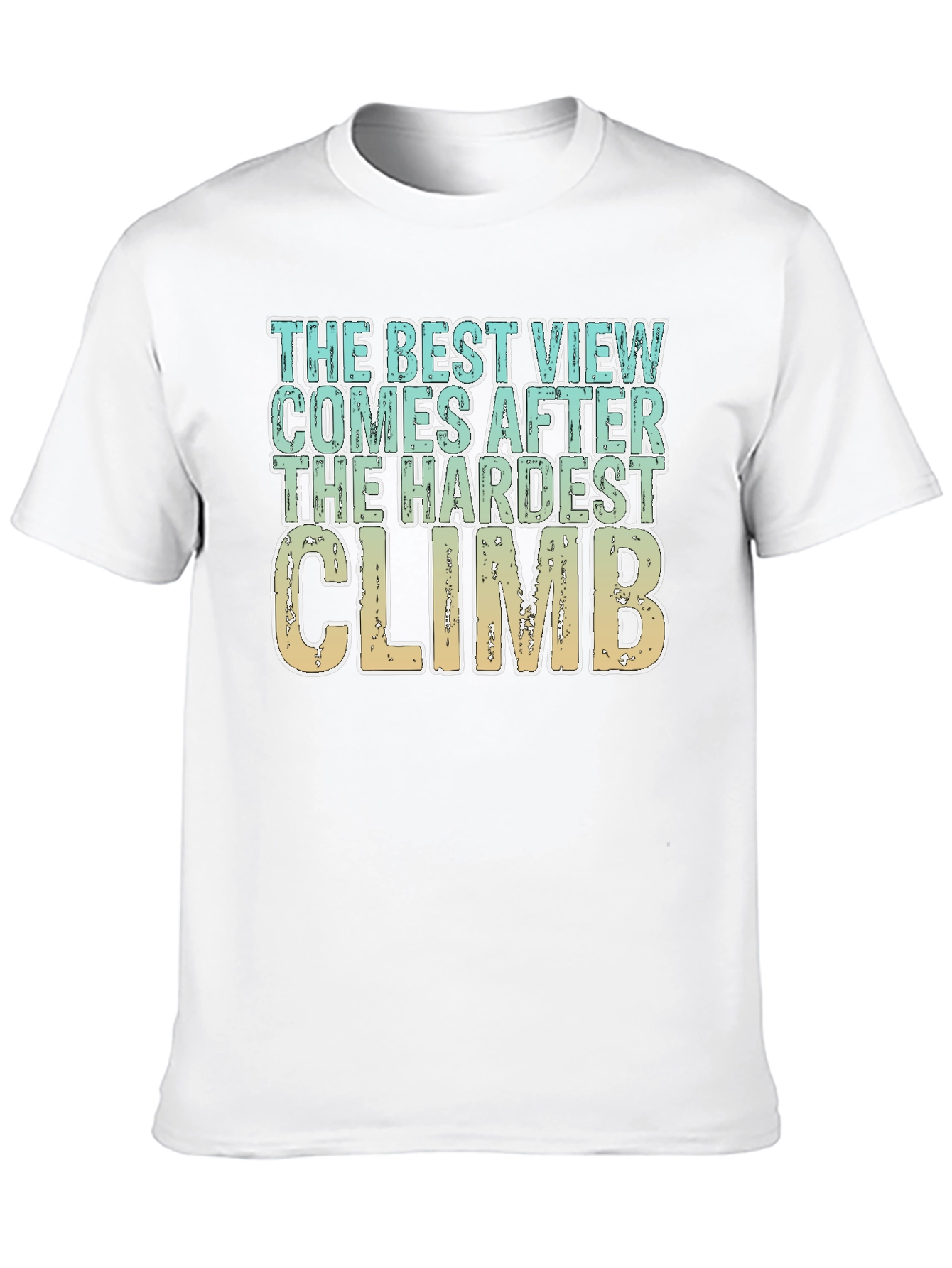 Inspirational Climb Graphic Tee - Unisex
