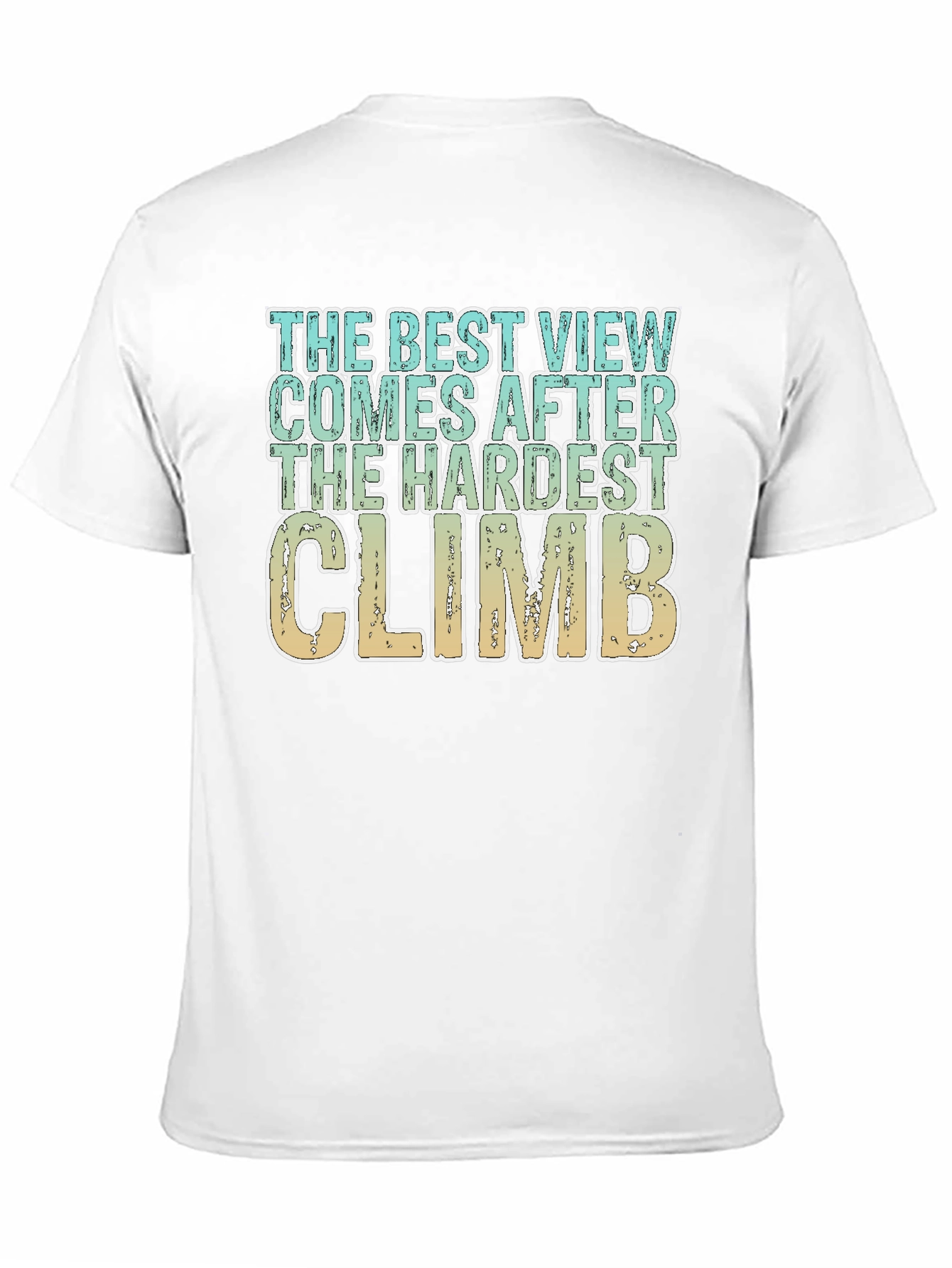 Inspirational Climb Graphic Tee - Unisex