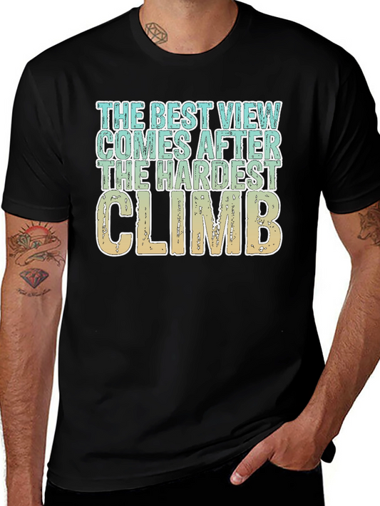 Inspirational Climb Graphic Tee - Unisex