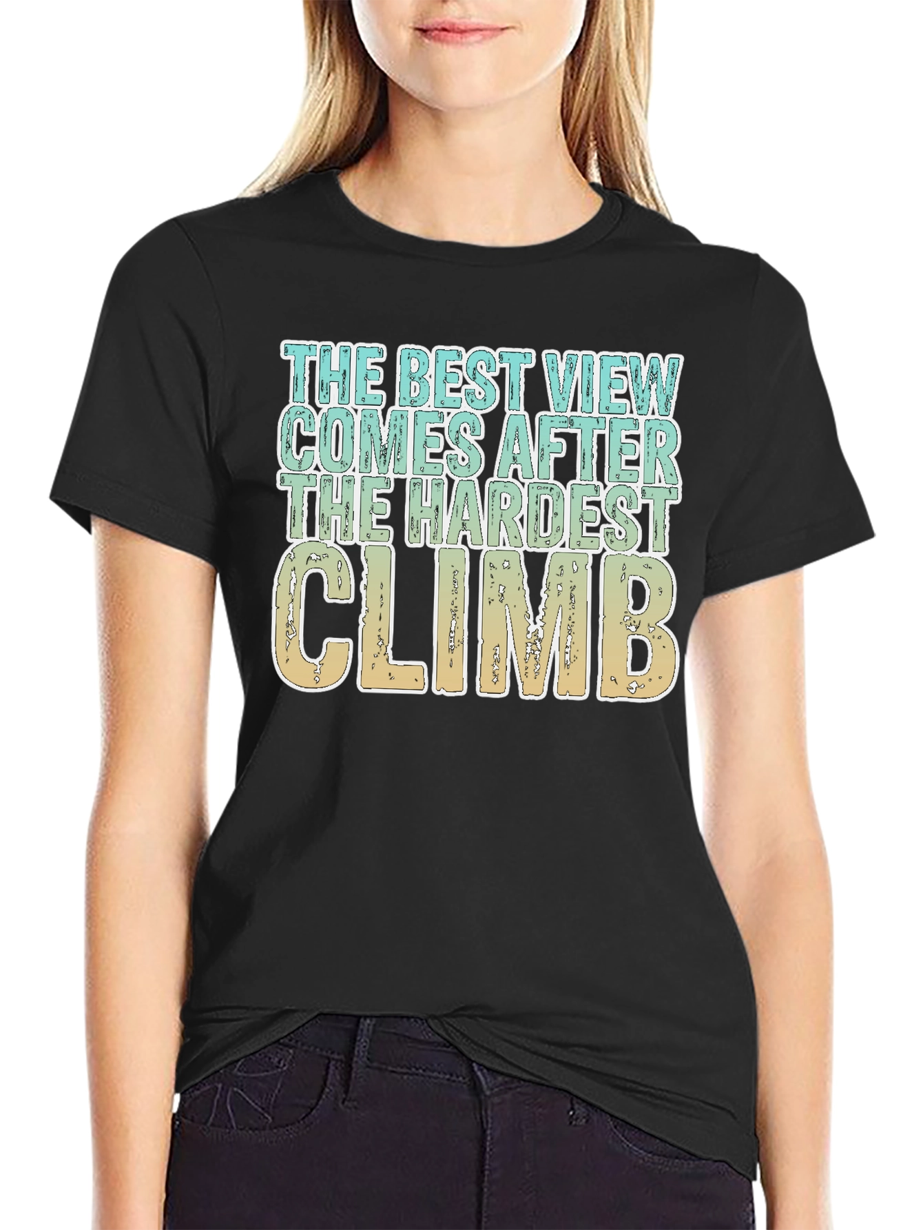 Inspirational Climb Graphic Tee - Unisex