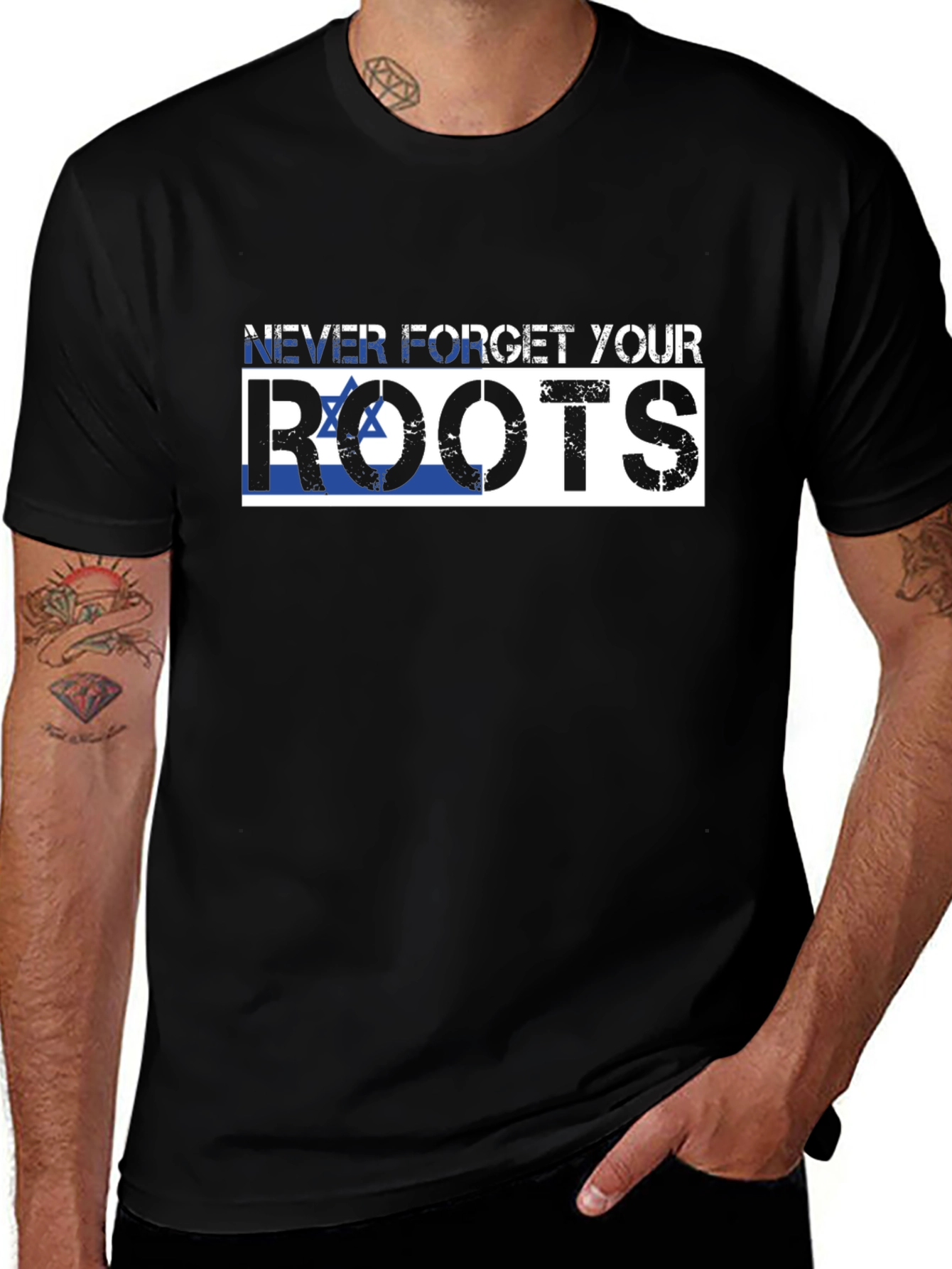 Never Forget Your Roots Graphic Tee