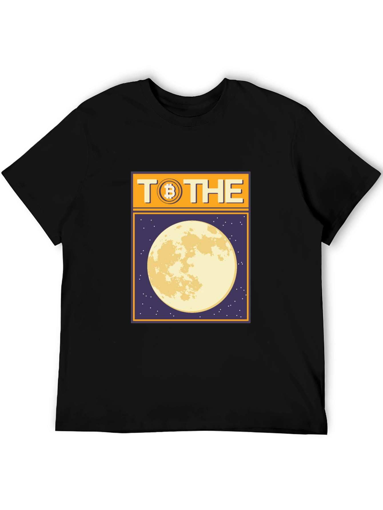 Bitcoin To The Moon Graphic Tee