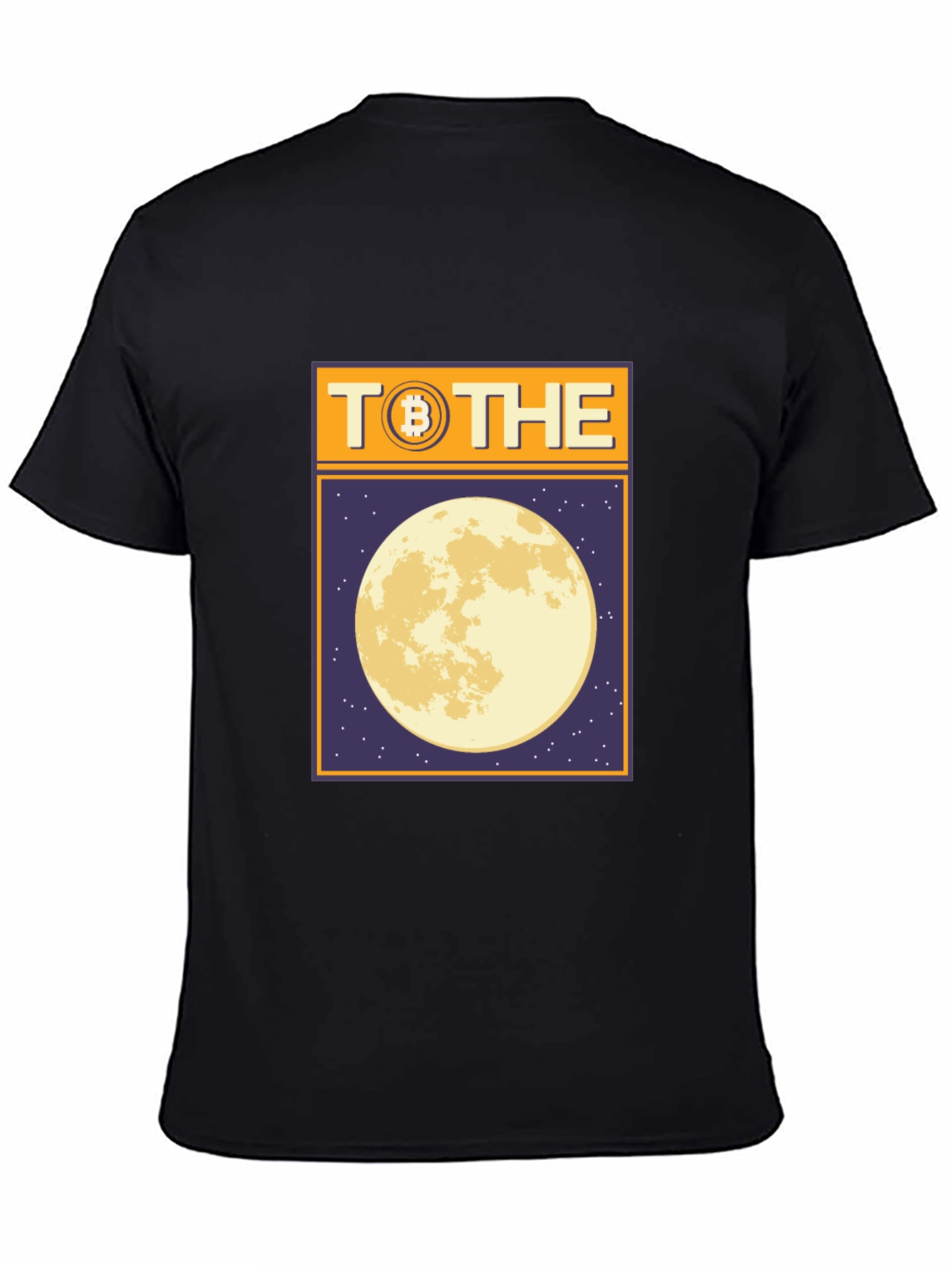 Bitcoin To The Moon Graphic Tee