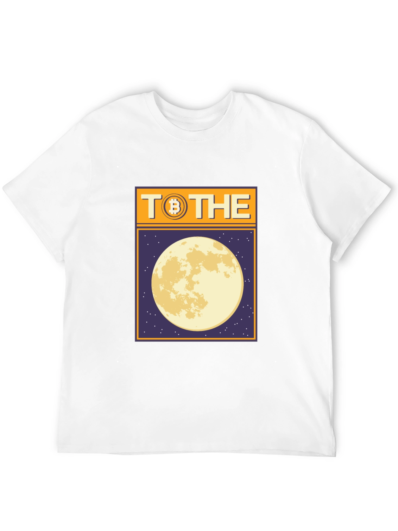 Bitcoin To The Moon Graphic Tee