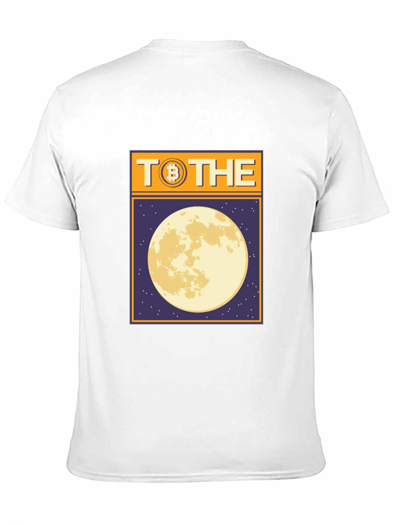 Bitcoin To The Moon Graphic Tee