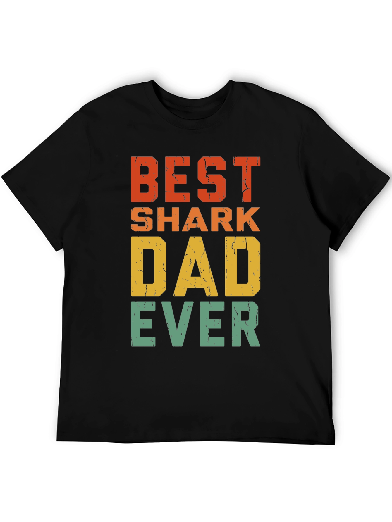 Best Shark Dad Ever Graphic T-Shirt