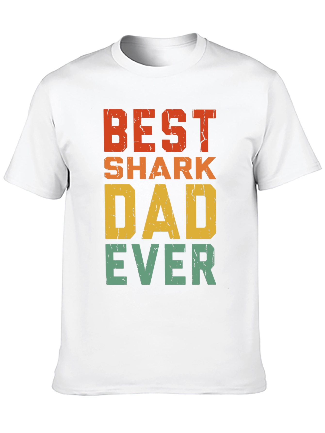 Best Shark Dad Ever Graphic T-Shirt