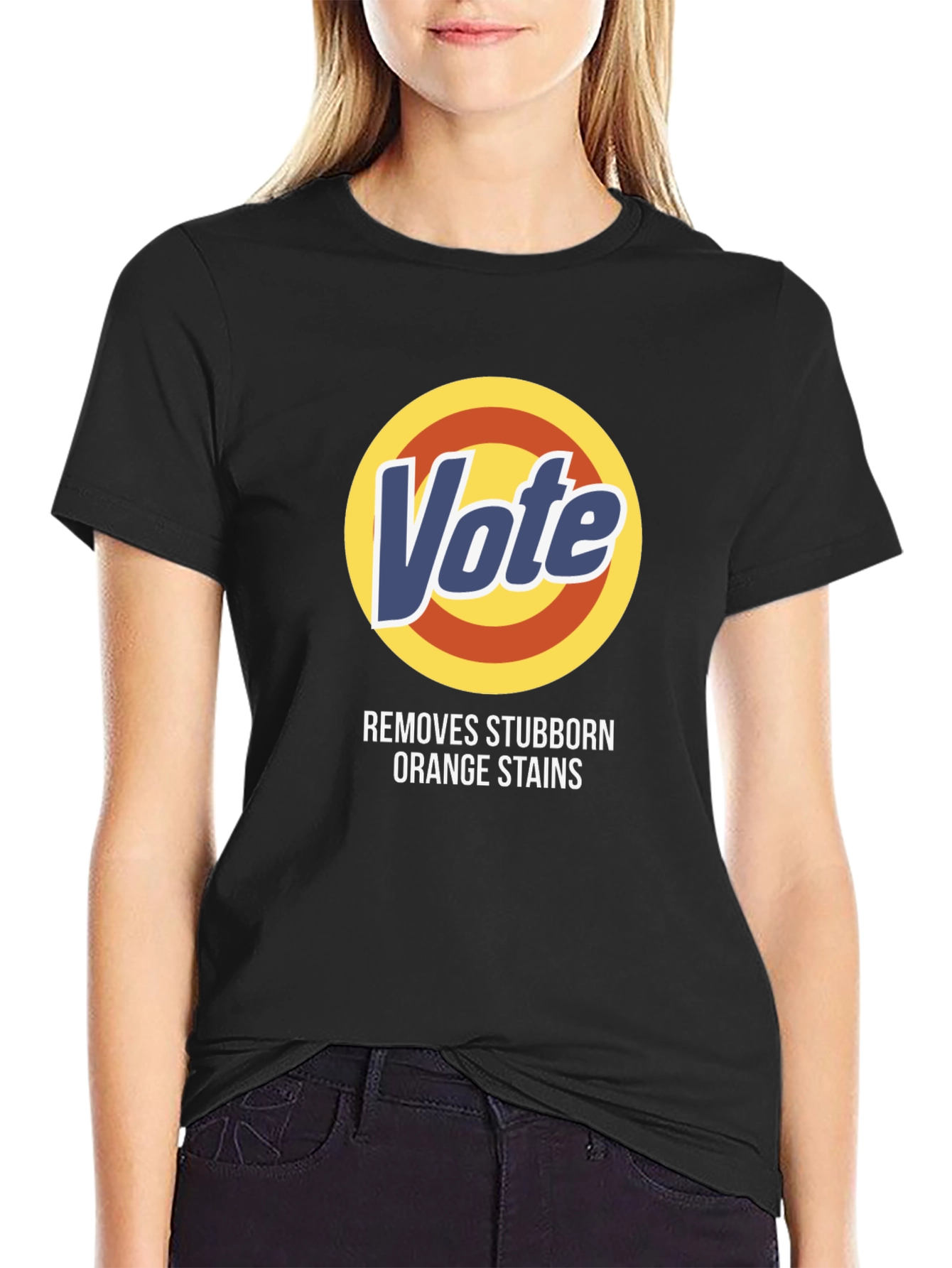 Vote Removes Orange Stains T-Shirt