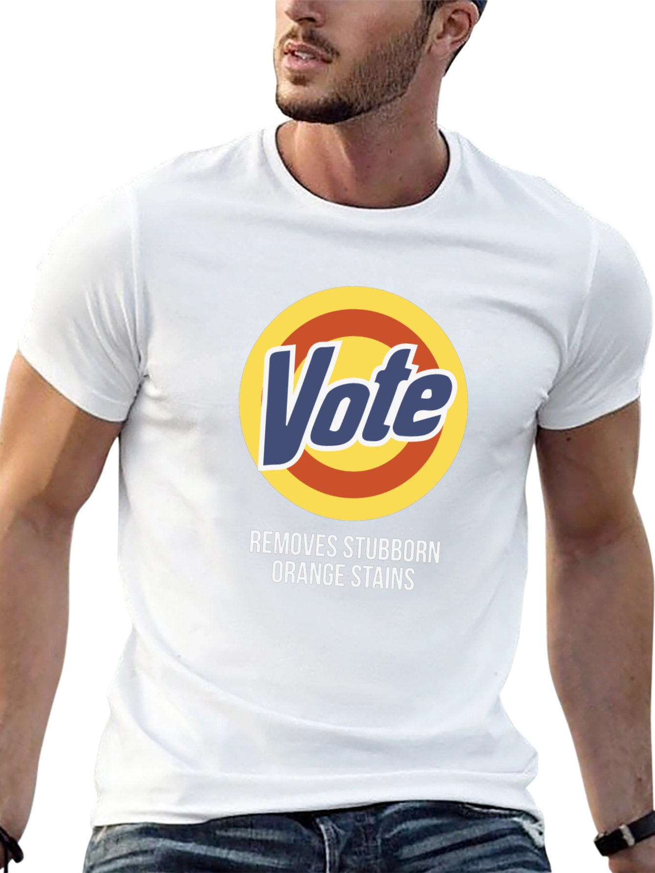 Vote Removes Orange Stains T-Shirt