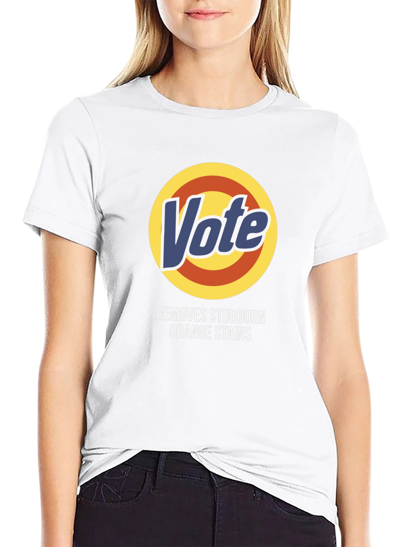Vote Removes Orange Stains T-Shirt