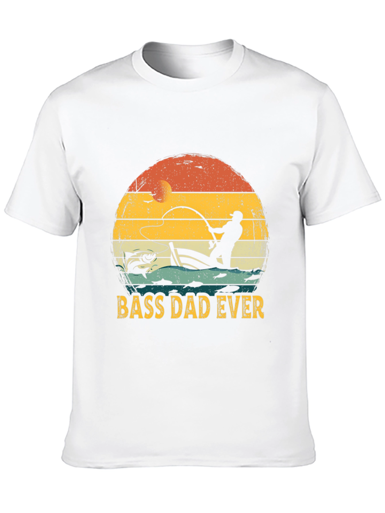 Bass Dad Ever Fishing T-Shirt