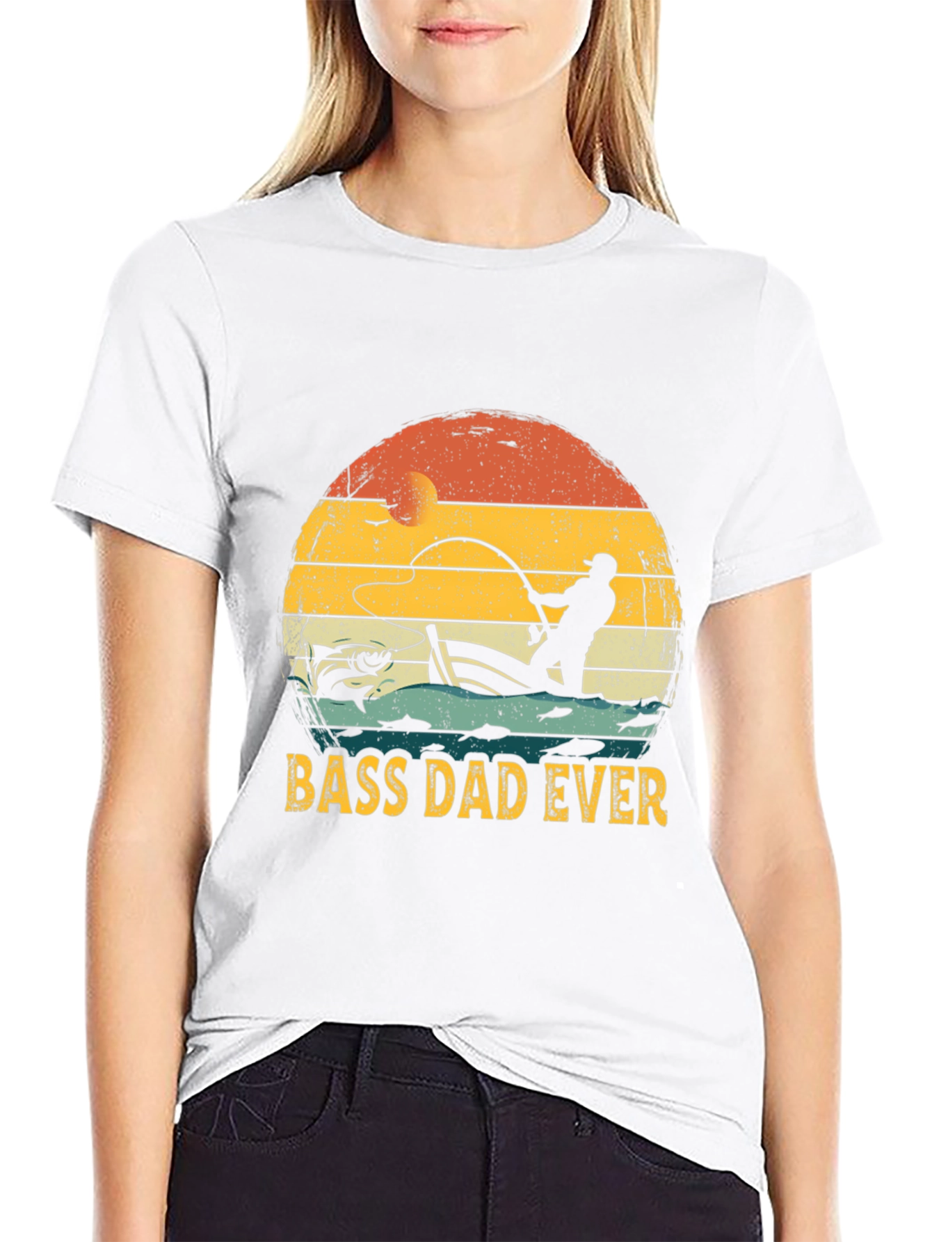Bass Dad Ever Fishing T-Shirt
