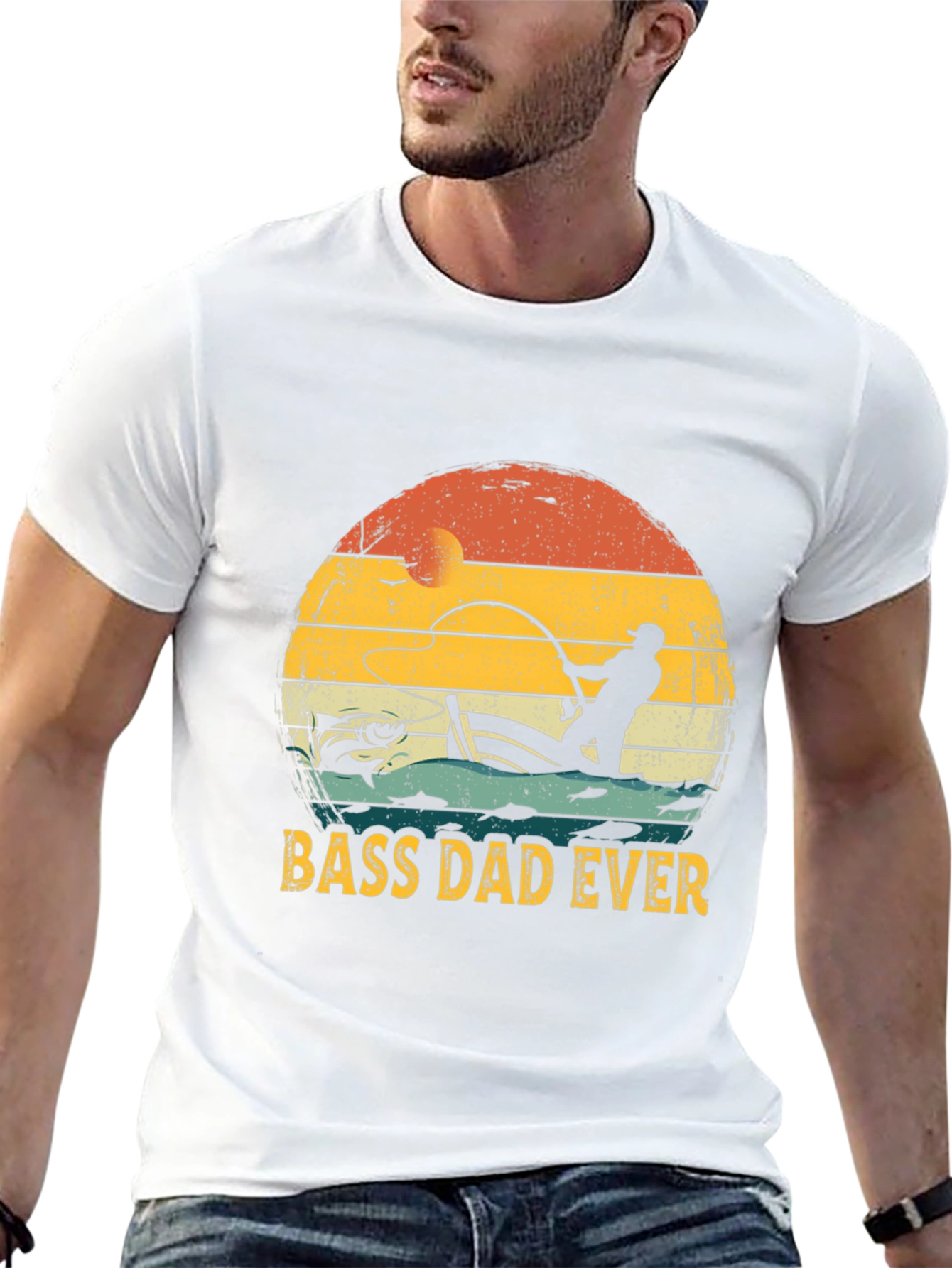 Bass Dad Ever Fishing T-Shirt