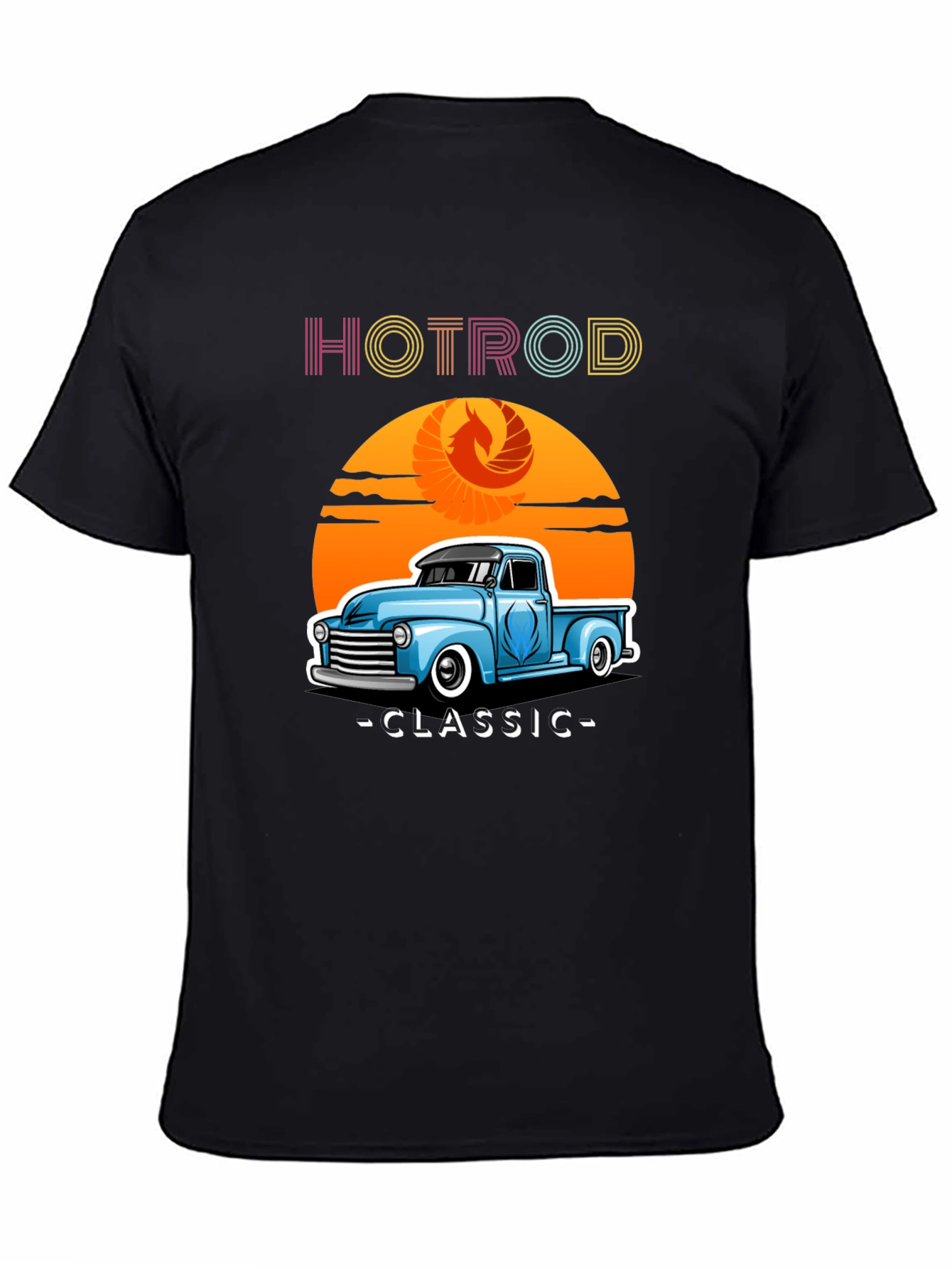 Hotrod Classic Truck T-Shirt - Retro Style