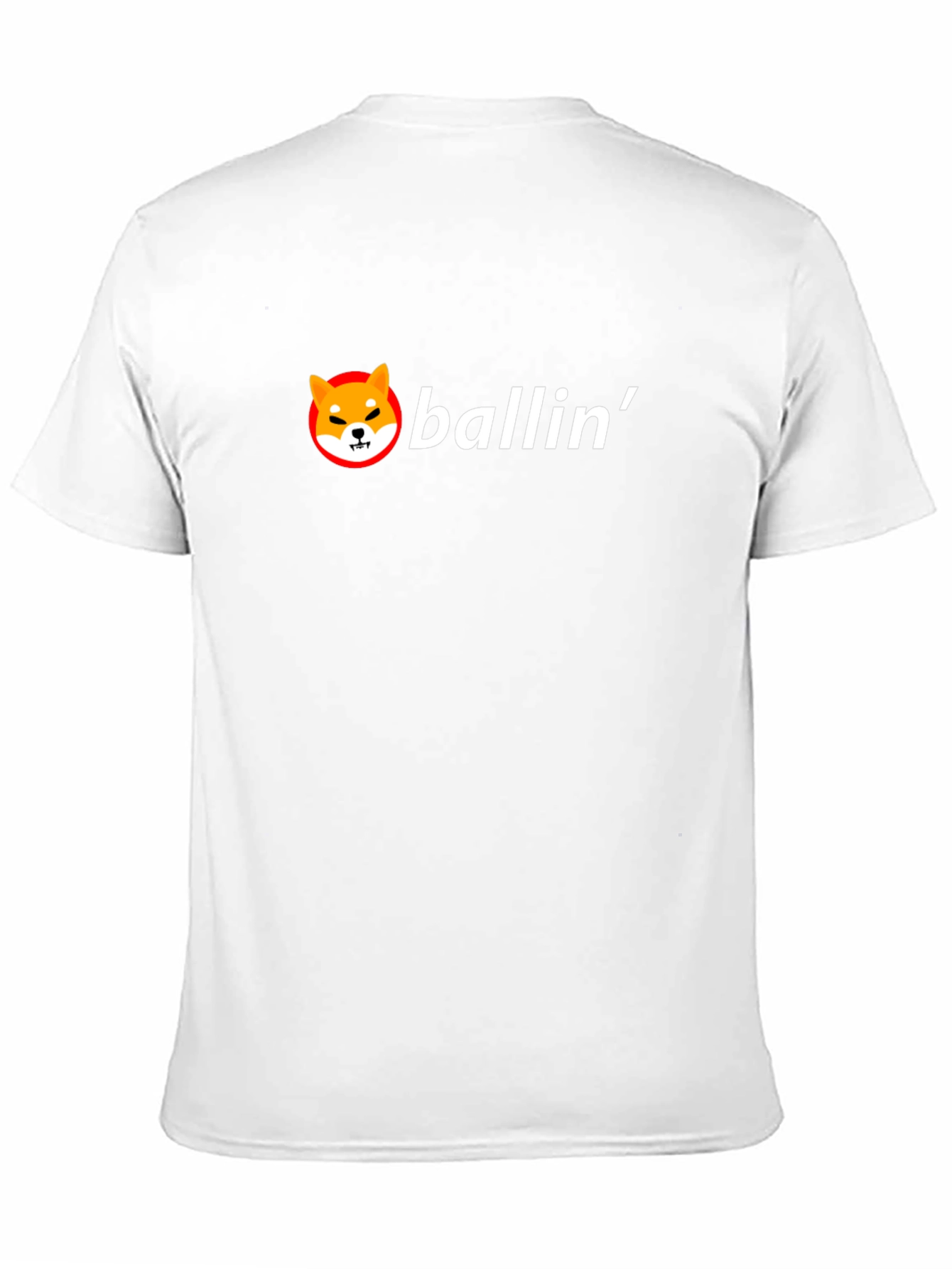 Ballin Shiba Inu T-Shirt - Crypto Meme Tee