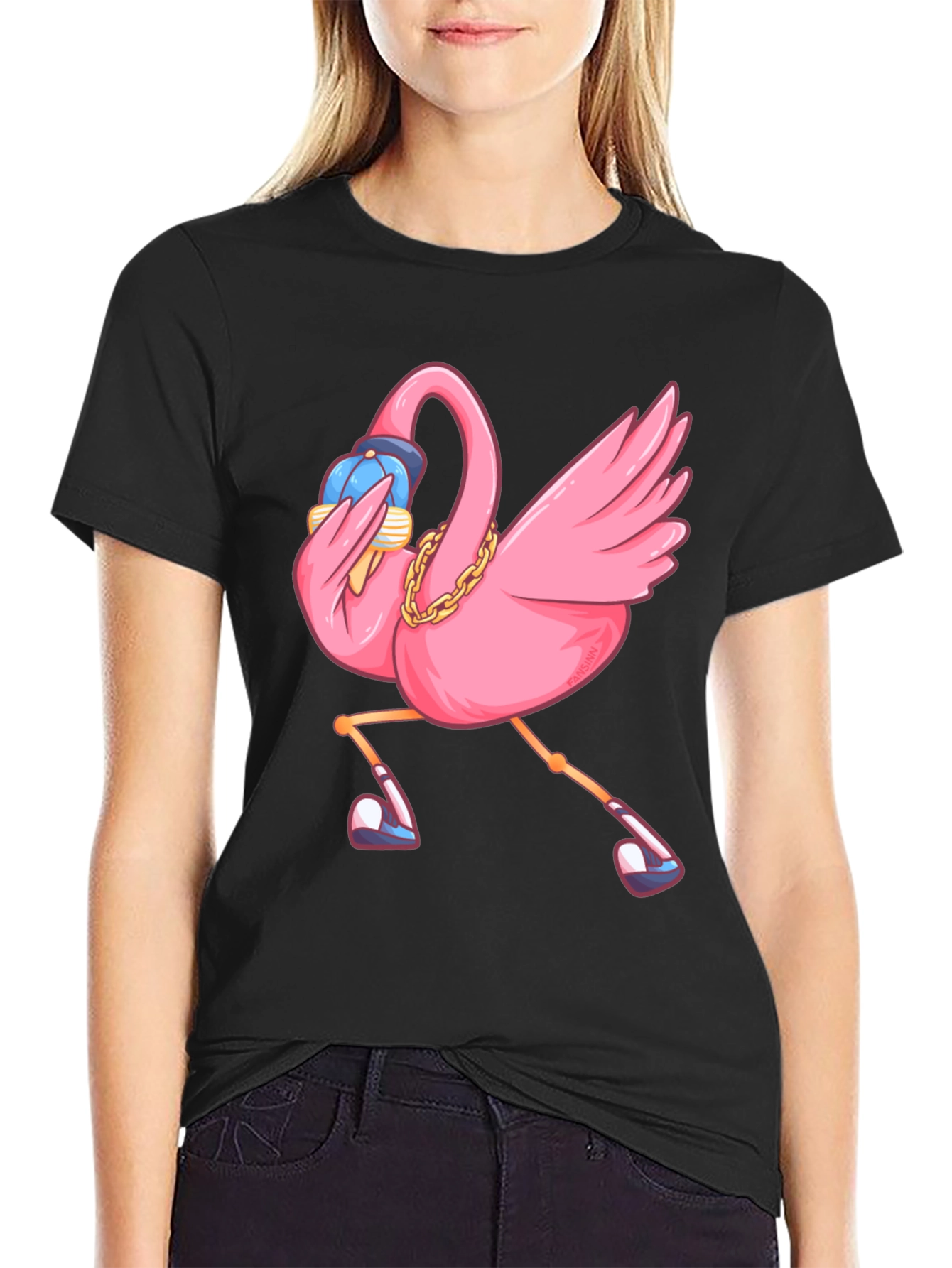 Cool Flamingo T-Shirt - Funny Bird Tee