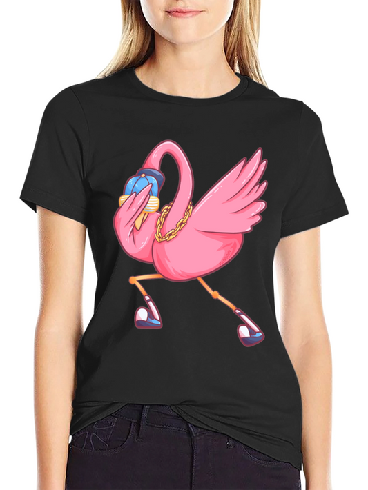 Cool Flamingo T-Shirt - Funny Bird Tee