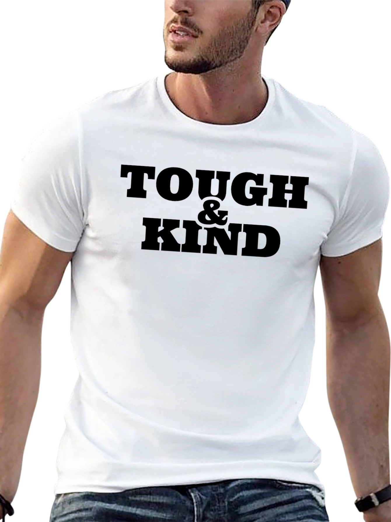 Tough & Kind Black Graphic T-Shirt