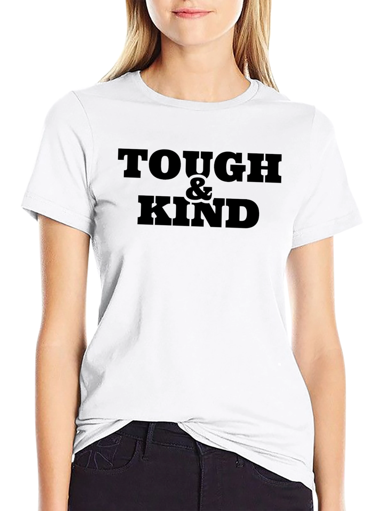 Tough & Kind Black Graphic T-Shirt
