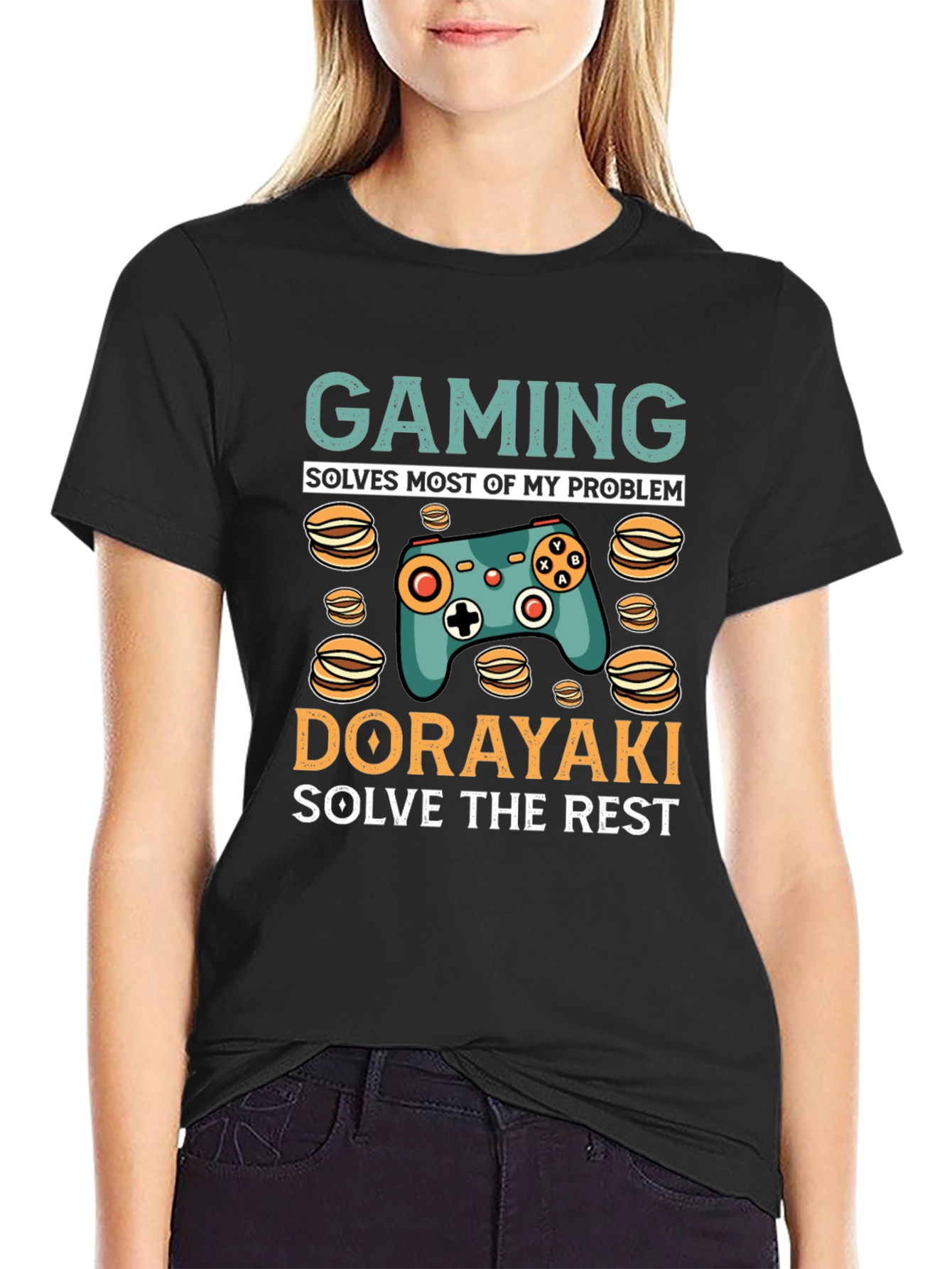 Gaming and Dorayaki T-Shirt